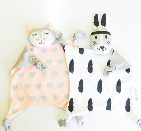 Soft Newborn Baby Velvet Rabbit Sleeping Dolls Bunny giraffe Play Security Kids fashion Toy Towel Bib INS for Xmas gift