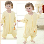 Baby Pajamas unisex Clothes for Sleeping Rompers Kids Autumn Baby Sleepwear Cartoon Infant Children Sleeping bag