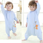 Baby Pajamas unisex Clothes for Sleeping Rompers Kids Autumn Baby Sleepwear Cartoon Infant Children Sleeping bag