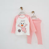 Boys and girls clothing set autumn pajamas set female baby two-piece pajamas a generation of children's clothing tide