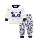 Spring Autumn Baby Boys Girls Sleepwear Cartoon Rabbit sleep sets Fashion Kids Pajamas New 2018 Newborn Clothes Suits 0-4 Years