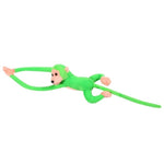 60cm Cute Long Arm Tail Monkey Soft Plush Doll Toy Baby Sleeping Appease Animal Monkey Home Decoration Curtains Hanging Doll