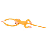 60cm Cute Long Arm Tail Monkey Soft Plush Doll Toy Baby Sleeping Appease Animal Monkey Home Decoration Curtains Hanging Doll