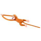 60cm Cute Long Arm Tail Monkey Soft Plush Doll Toy Baby Sleeping Appease Animal Monkey Home Decoration Curtains Hanging Doll