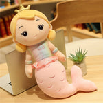 30-110cm Mermaid Plush Toys Pillow Soft stuffed plush animals dolls kids toy baby Sleep Partner Girl Birthday Christmas Gifts