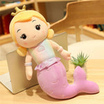 30-110cm Mermaid Plush Toys Pillow Soft stuffed plush animals dolls kids toy baby Sleep Partner Girl Birthday Christmas Gifts