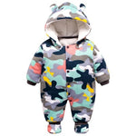 2019 New Russia Baby costume rompers Clothes cold Winter Boy Girl Garment Thicken Warm Comfortable Pure Cotton coat jacket kids