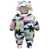 2019 New Russia Baby costume rompers Clothes cold Winter Boy Girl Garment Thicken Warm Comfortable Pure Cotton coat jacket kids