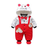 2019 New Russia Baby costume rompers Clothes cold Winter Boy Girl Garment Thicken Warm Comfortable Pure Cotton coat jacket kids