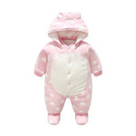 2019 New Russia Baby costume rompers Clothes cold Winter Boy Girl Garment Thicken Warm Comfortable Pure Cotton coat jacket kids