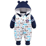 2019 New Russia Baby costume rompers Clothes cold Winter Boy Girl Garment Thicken Warm Comfortable Pure Cotton coat jacket kids