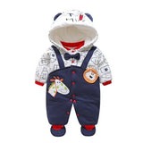 2019 New Russia Baby costume rompers Clothes cold Winter Boy Girl Garment Thicken Warm Comfortable Pure Cotton coat jacket kids