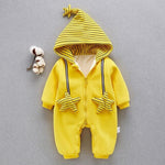 2019 New Russia Baby Costume Rompers Clothes Cold Winter Boy Girl Garment Thicken Warm Comfortable Pure Cotton Coat Jacket Kids