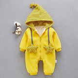 2019 New Russia Baby Costume Rompers Clothes Cold Winter Boy Girl Garment Thicken Warm Comfortable Pure Cotton Coat Jacket Kids