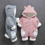 2019 New Russia Baby costume rompers Clothes cold Winter Boy Girl Garment Thicken Warm Comfortable Pure Cotton coat jacket kids