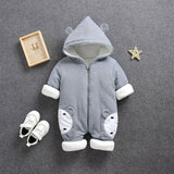 2019 New Russia Baby costume rompers Clothes cold Winter Boy Girl Garment Thicken Warm Comfortable Pure Cotton coat jacket kids