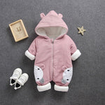 2019 New Russia Baby costume rompers Clothes cold Winter Boy Girl Garment Thicken Warm Comfortable Pure Cotton coat jacket kids