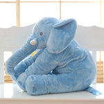 65cm Plush Elephant Toy Baby Sleeping Back Cushion Soft Stuffed Pillow Elephant Doll Newborn Playmate Doll Kids Birthday Gift