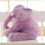 65cm Plush Elephant Toy Baby Sleeping Back Cushion Soft Stuffed Pillow Elephant Doll Newborn Playmate Doll Kids Birthday Gift