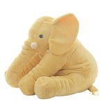 40cm/60cm Height Large Plush Elephant Doll Toy Kids Sleeping Back Cushion Cute Stuffed Elephant Baby Accompany Doll Xmas Gift