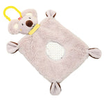 New Baby Toys Rabbit Sleeping Comfort Musical Plush Rattle Toy Doll Multifunctional Appease Towel Saliva Towel Koala Doll Sleep