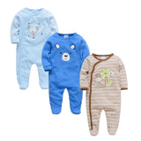 Kavkas Newborn Baby Pajamas Infantile Full Sleeve Bathrobe Baby Sleepers Boy Girl Clothing Bossa Nova roupao Baby Sleep Wear