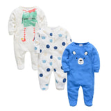 Kavkas Newborn Baby Pajamas Infantile Full Sleeve Bathrobe Baby Sleepers Boy Girl Clothing Bossa Nova roupao Baby Sleep Wear