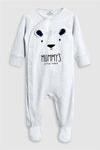 Hot Newborn Baby Boy Girl Daddy Mummy Print  Sleep suit Baby Bodysuit Baby Boy Clothes Outfit Set