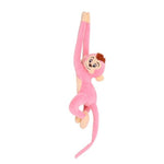 65CM Cute 4 Colors Kawaii Long Arm Tail Monkey Stuffed Doll Plush Toys Curtains Baby Sleeping Appease Animal Doll Birthday Gifts