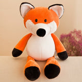 Cute Plush Animal Toy Fox Plush Raccoon Giraffe Orangutan Monkey Tiger Lion Elephant Dog Sweetheart Baby With Sleeping Gift 2019